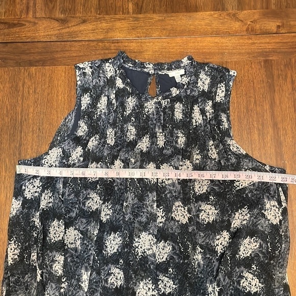 Joie Blue and Cream Halter Sundress Mini - Picture 9 of 9